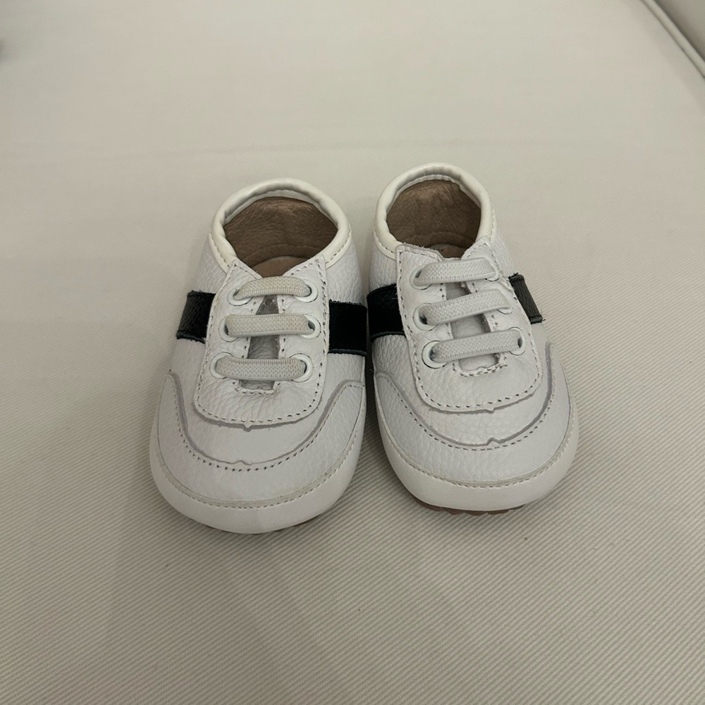 White & Black Baby Sneakers